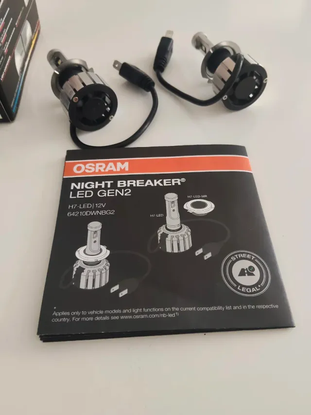 Osram H7 LED Bombillas Coche