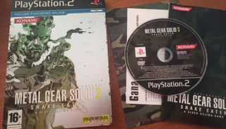 Metal Gear Solid 3 Snake Eater Caja Metálica PS2