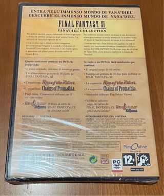 Final Fantasy XI Vana'diel Collection PC DVD