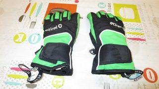 Guantes esquí niño Etirel verde/negro T4