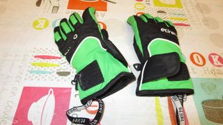 Guantes esquí niño Etirel verde/negro T4