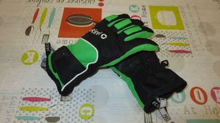 Guantes esquí niño Etirel verde/negro T4