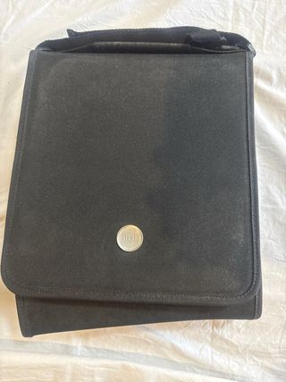 video niños coche con soporte tela