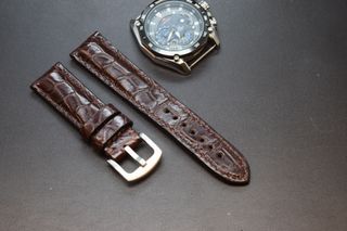 Cinturini per orologi in pelle esotica. Fatti a mano