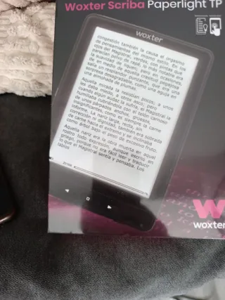 Libro Electrónico Woxter Scribe Paperlight TP Rosa