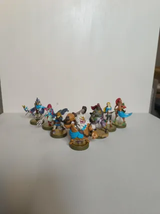Amiibos Zelda Breath of Wild Figuras