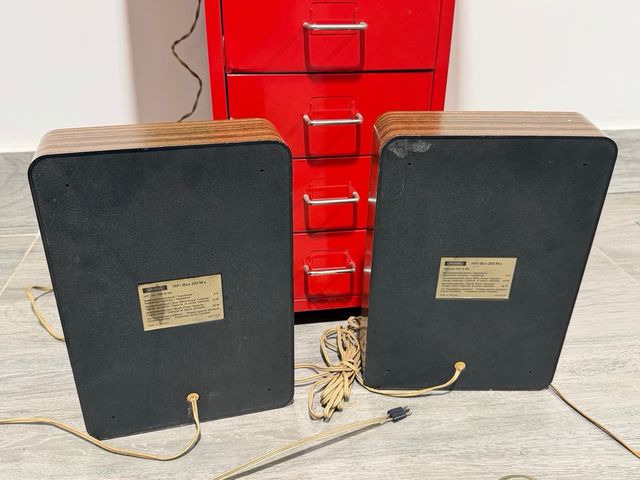 Giradischi Grundig Studio 1500 con casse hi-fi 203