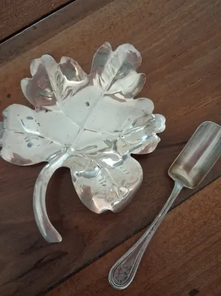 Set 2 pezzi Olry foglia