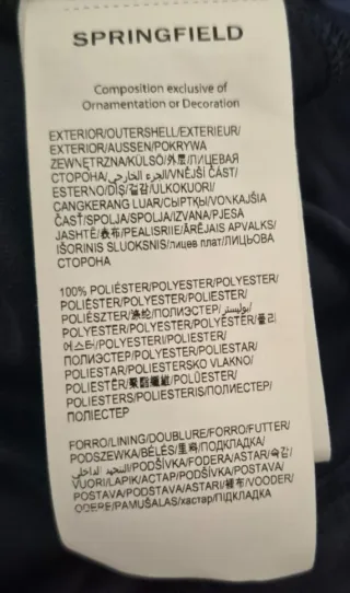 Vestido Springfield floral.