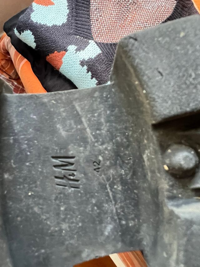 Botas Chelsea H&M Negras Talla 42