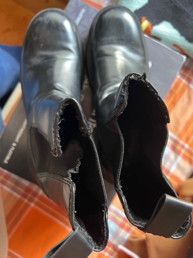 Botas Chelsea H&M Negras Talla 42