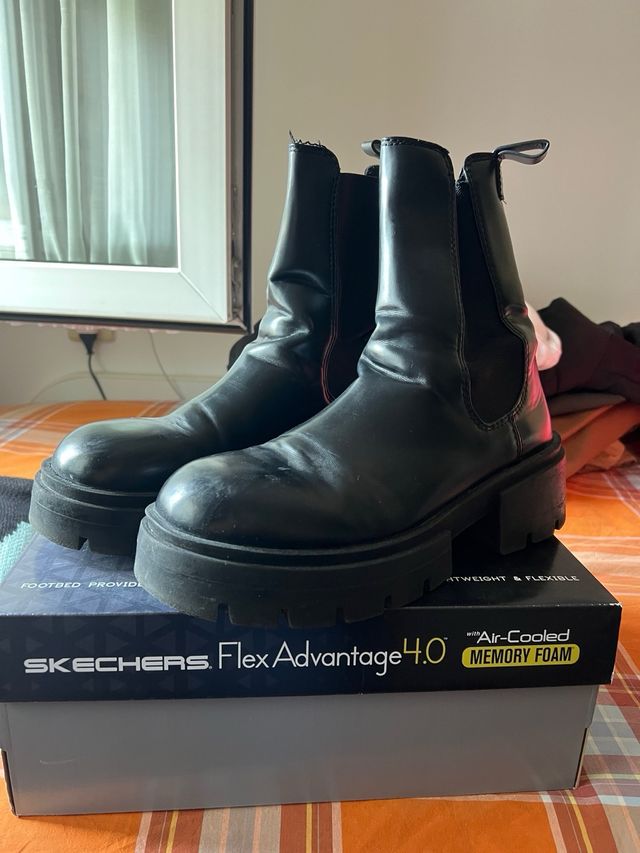 Botas Chelsea H&M Negras Talla 42