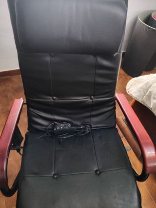 Sillón reclinable negro