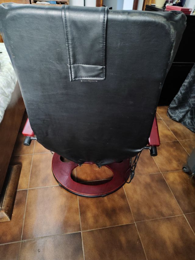 Sillón reclinable negro