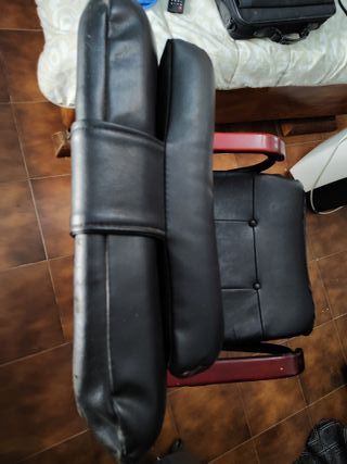 Sillón reclinable negro