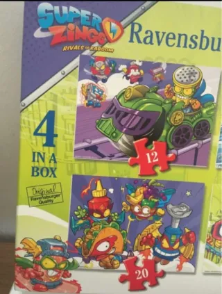 4 Puzzles Superthings Ravensburger