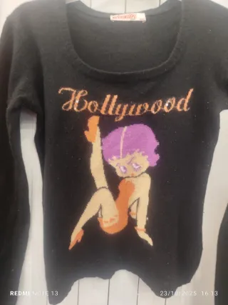 Maglia Fausta tricot Betty Boop Hollywood