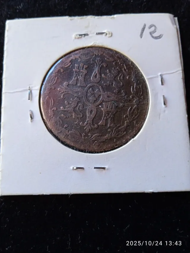 Fernando VII 8 maravedís 1831 Segovia