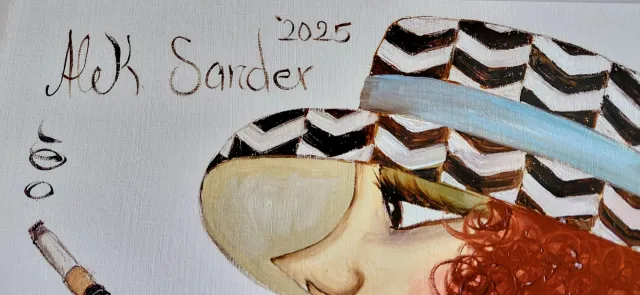 Cuadro Alek Sander Madame Cohiba 2025