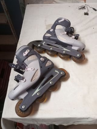 Patines en línea Decathlon ajustables
Talla 38