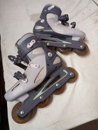 Patines en línea Decathlon ajustables
Talla 38