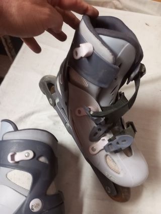 Patines en línea Decathlon ajustables
Talla 38