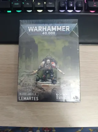 Lemartes Capellán Blood Angels Warhammer 40,000
