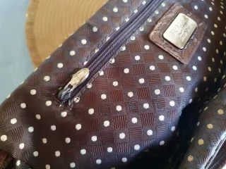 Bolso Furla Piel Cocodrilo Marrón