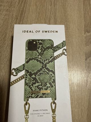 Custodia per iPhone 11 Pro Max/XS Max in Python kaki
