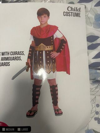 Disfraz Niño Romano Talla S 6-8 años