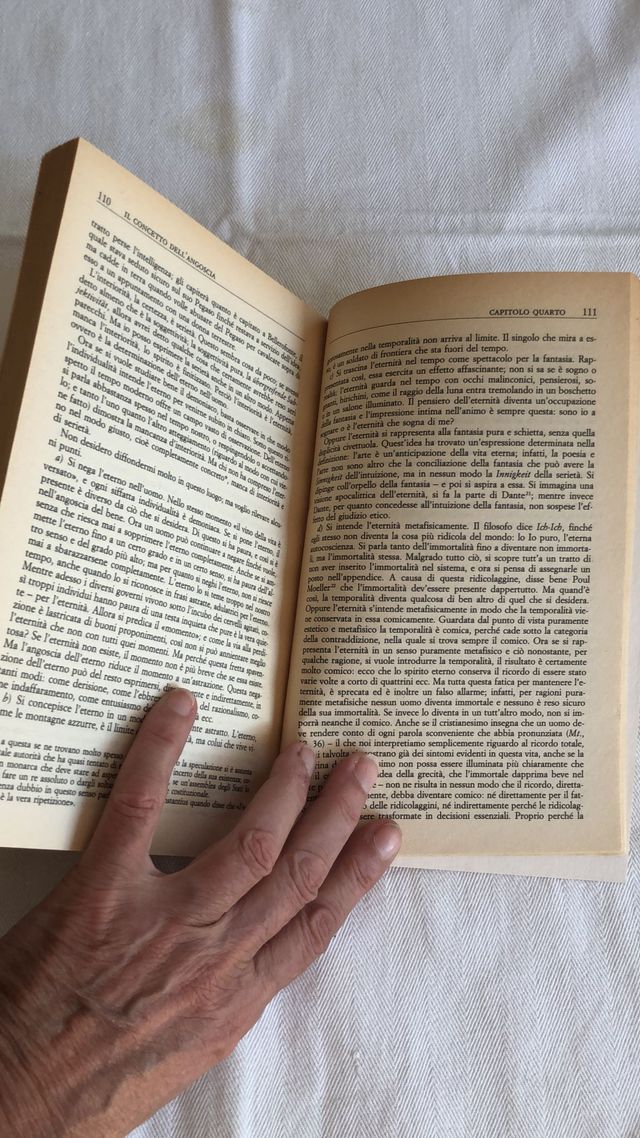 Il concetto dell'angoscia