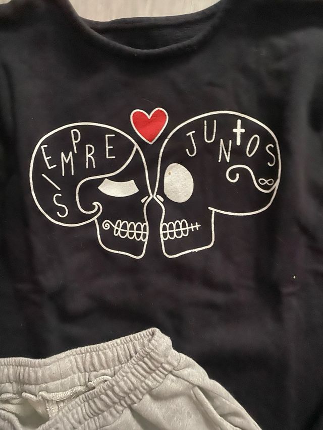 Conjunto de siempre juntos aire retro