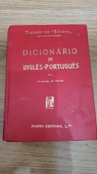 English-Portuguese Dictionary Porto Editora Vintag