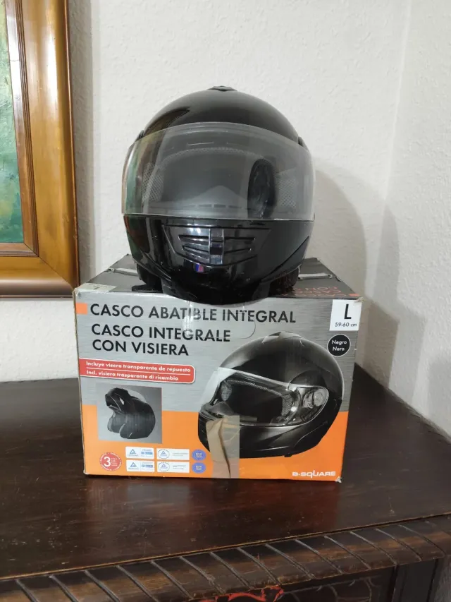 Casco de moto talla L