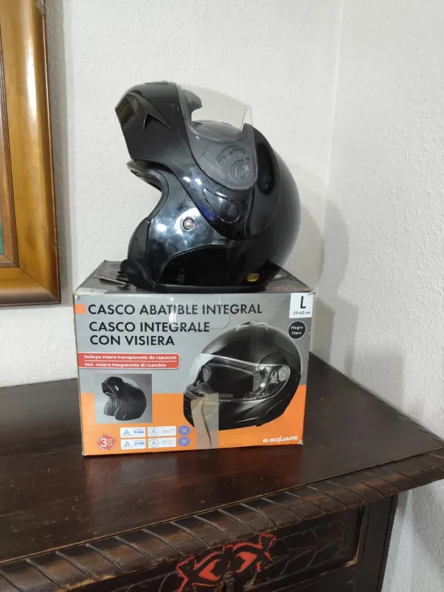 Casco de moto talla L