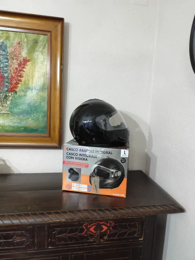 Casco de moto talla L