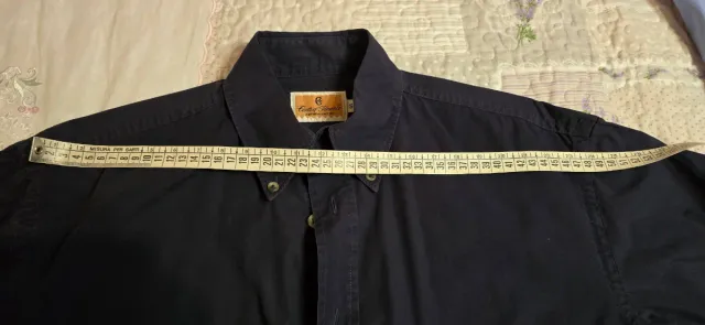 Camicia Conte of Florence Tg. S Blu