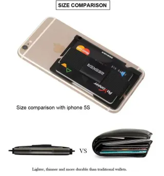 Cartera Minimalista Zeeker Negra