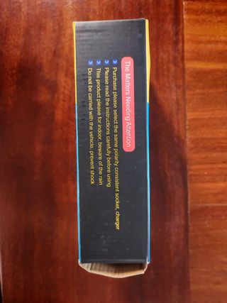 Cargador bateria coche