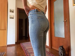 Jeans zampa di elefante