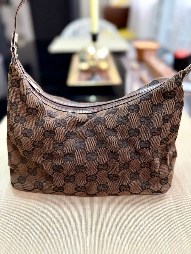 Bolso de mano Gucci Vintage Marrón