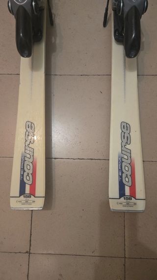 Esquís + fijaciones Dynastar 158cm