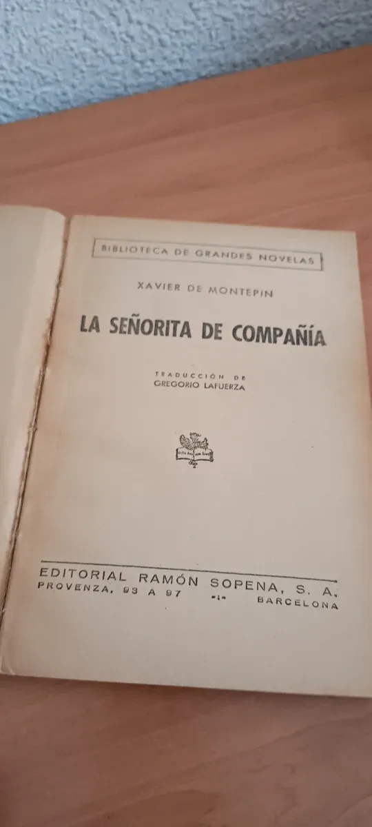 La señorita de compañia