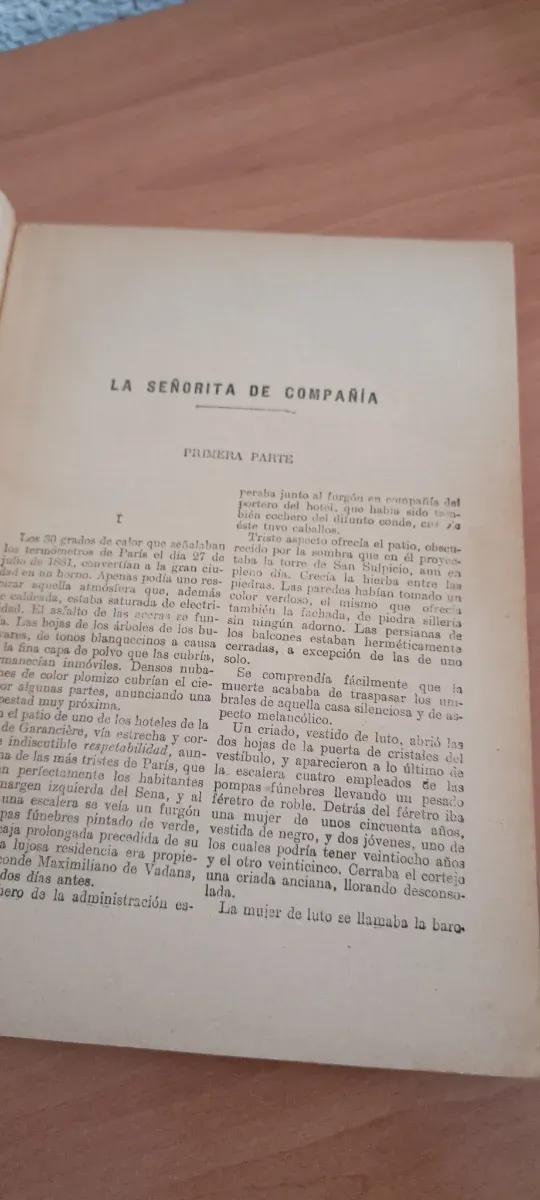 La señorita de compañia