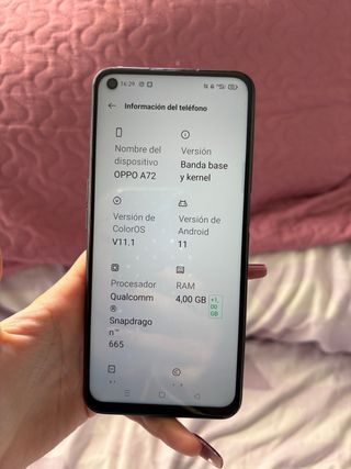 Oppo A72 4 GB di RAM
