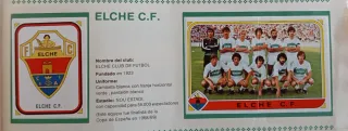 ELCHE CF CROMOS PANINI MUNDICROMO