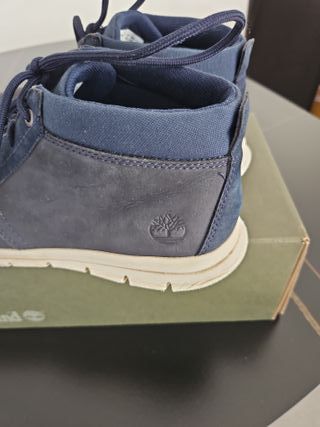 Timberland Scarpe Uomo A1QWP Pelle Nero/Blu 41