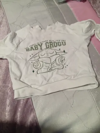 Sudadera Bebé Baby Grogu Star Wars