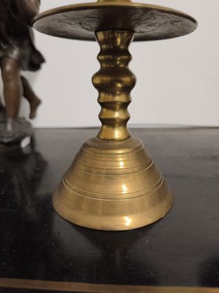 Candelabros barrocos bronce