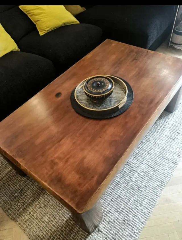 Mesa de madera maciza CASA